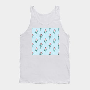 Protea pattern Tank Top